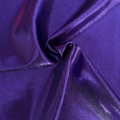 purple metallic spandex fabric|purple metallic fabric.